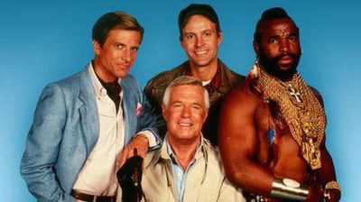 The cast of the a team