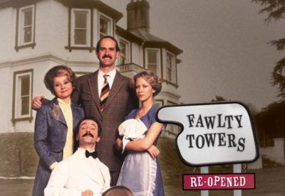 A DVD cover of Fawlty Towers