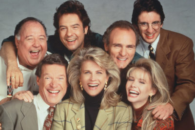 The cast of Murphy Brown