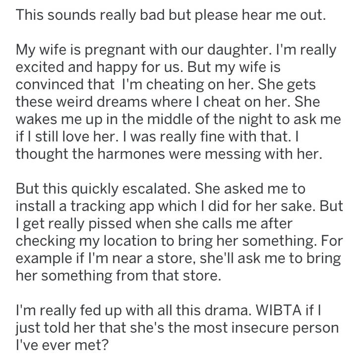 Wife cheated and got pregnant