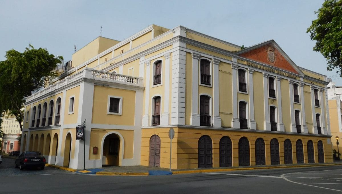 Teatro Tapia in Puerto Rico