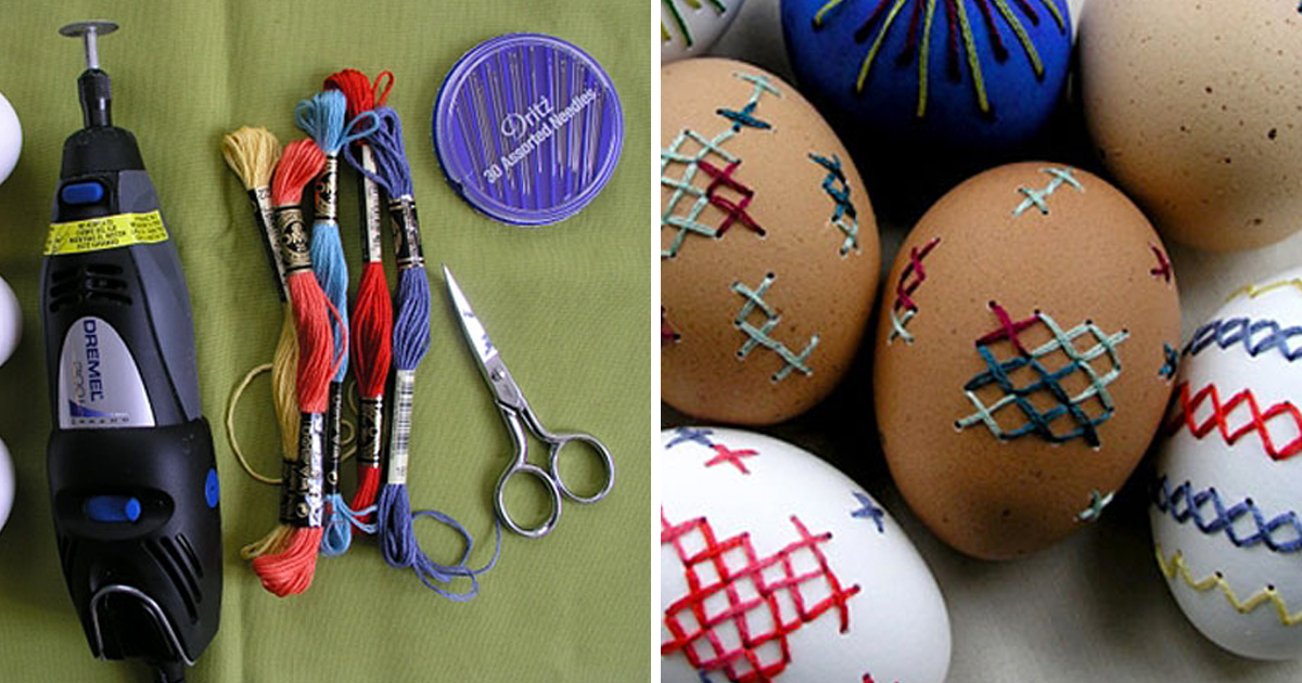 15 Innovative Ways To Decorate Your Easter Eggs