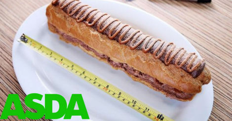 This Christmas, You Can Get A Foot-Long Eclair From Asda For Only £5!