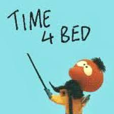 12. Time for bed