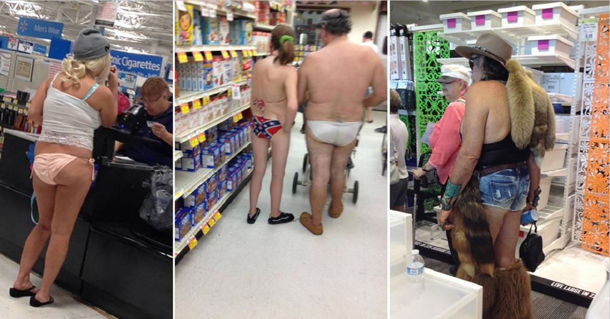 10+ Of The Weirdest People Spotted In Grocery Stores