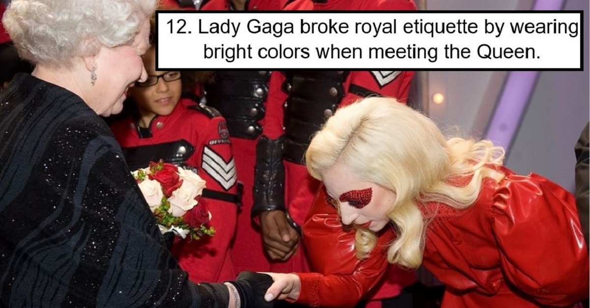 14 Times Celebrities Met The Queen And Broke Etiquette Rules
