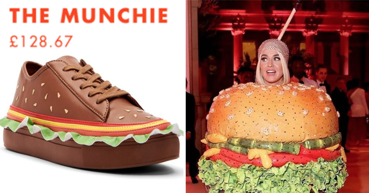 Katy Perry’s Fashion Brand Is Now Selling Hamburger Sneakers With Whopping Triple Figure Price Tag