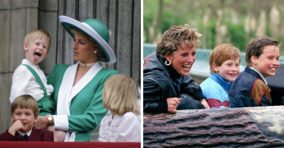 These 13 Vintage Photos Of Princess Diana With Prince William And Prince Harry Are The Sweetest Thing You’ll See Today