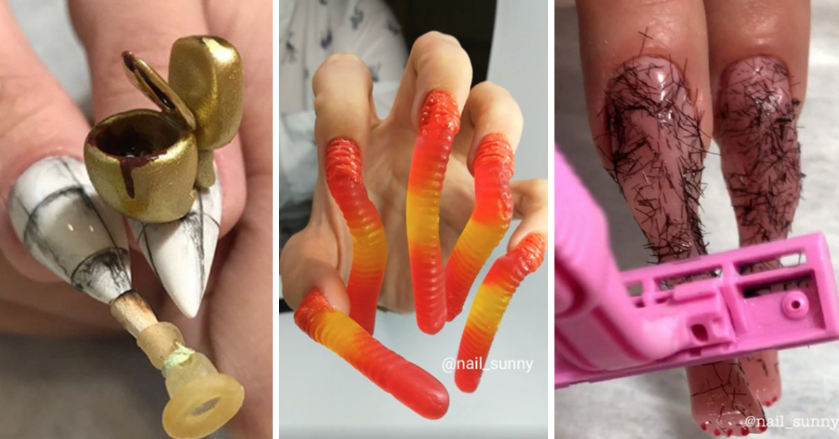 This Woman’s Manicures Are So Laughably Ugly That We Can’t Look Away