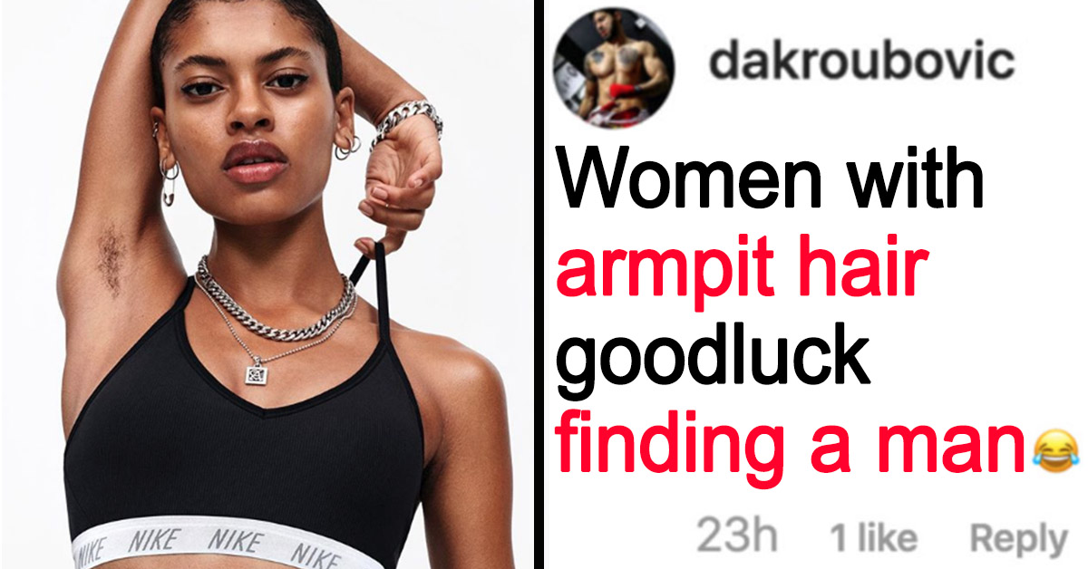 Nike Faces Ridiculous Backlash After Featuring A Model Sporting Underarm Hair