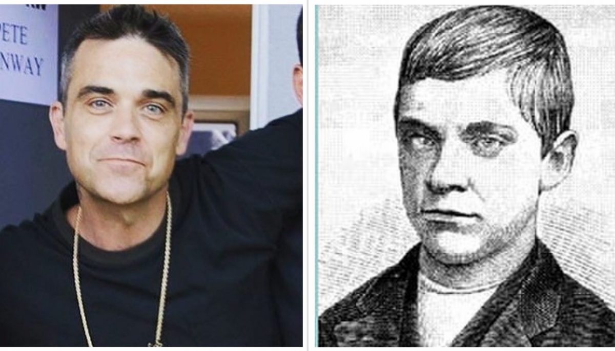 Robbie Williams and Jesse Pomeroy
