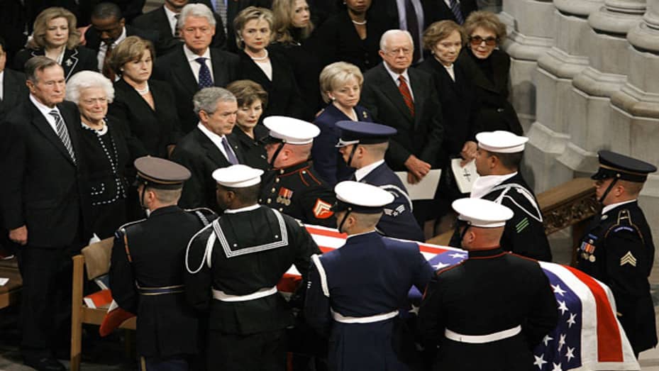 44960357 Ronald Reagan Most Extravagant Funerals CNBC